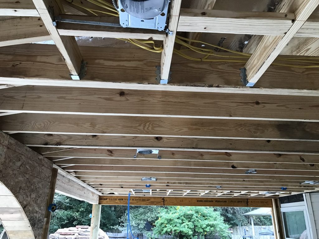 patio cover construction