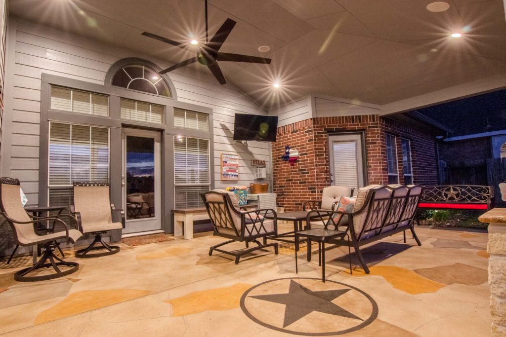 patio cover floor