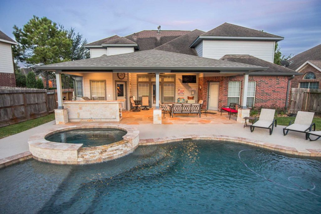 pool and patio cover