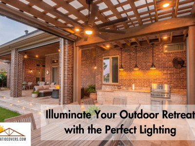 Illuminate your outdoor retreat with the perfect lighting