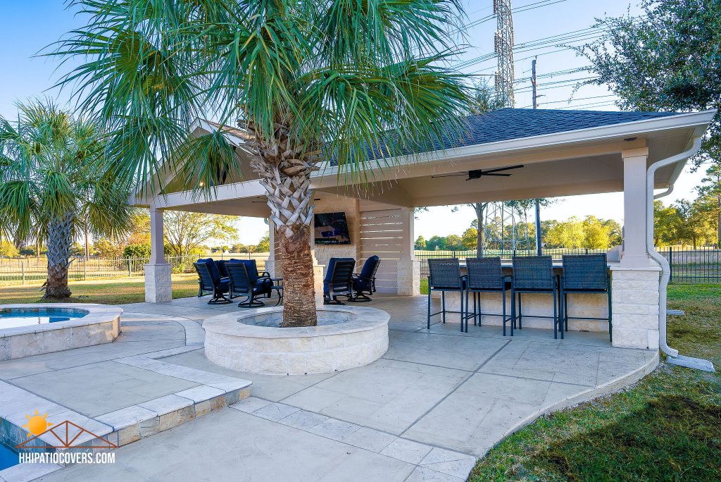 Detached Patio Cover in Spring, TX.