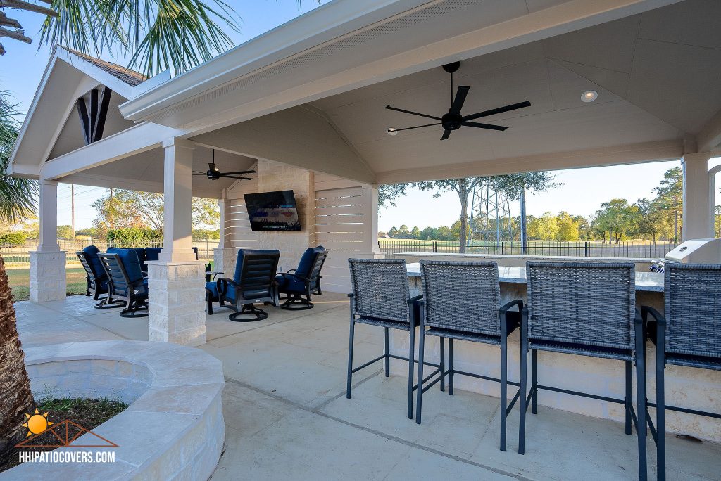 Detached Patio Cover in Spring, TX.