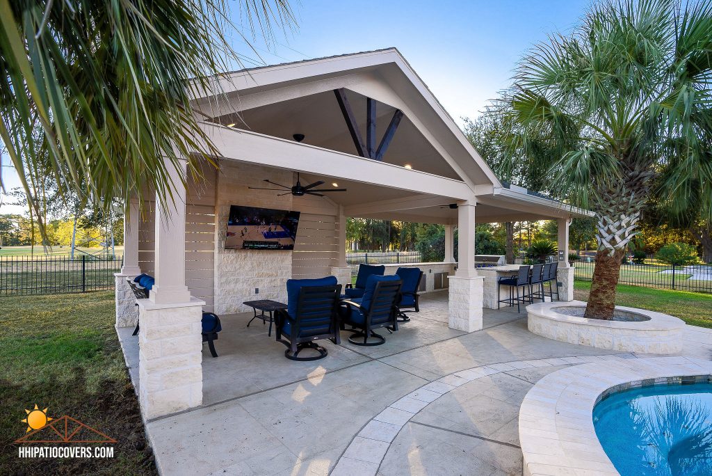 Detached Patio Cover in Spring, TX.