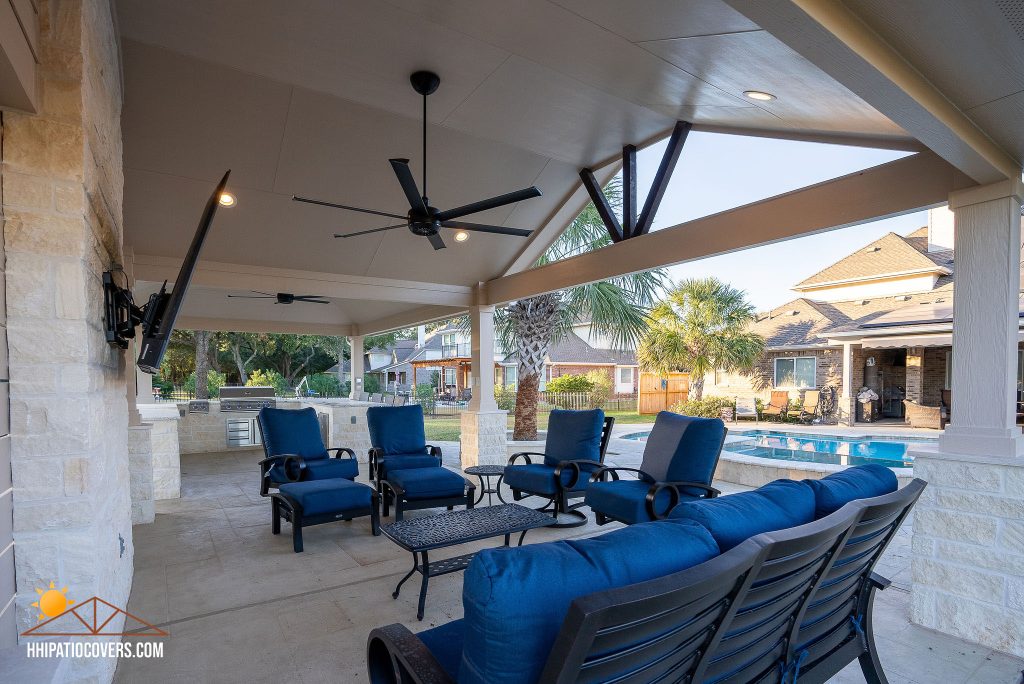 Detached Patio Cover in Spring, TX.