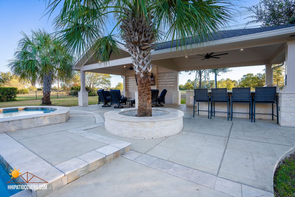 Detached Patio Cover in Spring, TX.